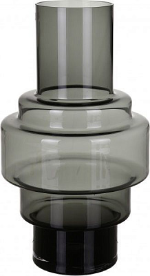 Ваза Le Vin h-45,5 см d-24,5 см 17-10118A темно-серый Wrzesniak Glassworks
