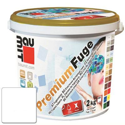 Затирка Baumit Баумакол белая 2 кг