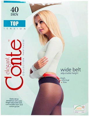 Колготки Conte TOP 40 den natural р. 4 бежевый 