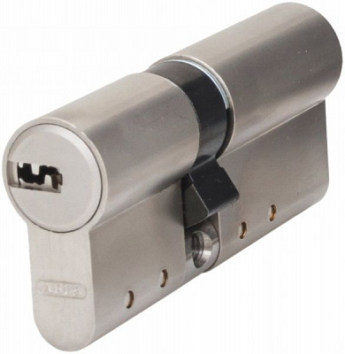 Цилиндр Abus D15 30x35 ключ-ключ 65 мм матовый никель