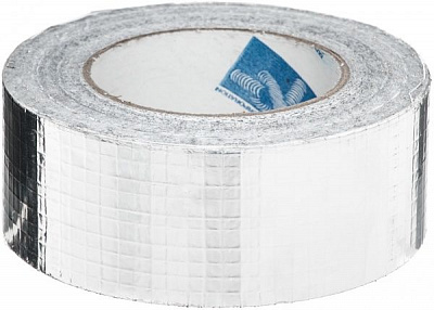 Стрічка клейка алюмінієва (підсилена) DEC ALU050R 2/6/009 (50мм х 50м)