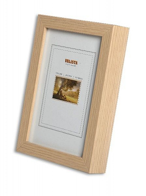 Рамка для фотографии со стеклом Velista светлое дерево 40x60 см дерево светлое 
