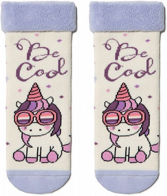 Шкарпетки дитячі Conte-Kids CK SOF-TIKI (з відворотом) 6С-19СП р.16 капучино