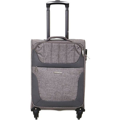 Чемодан Indigo серый TD18154 50x36x23 см