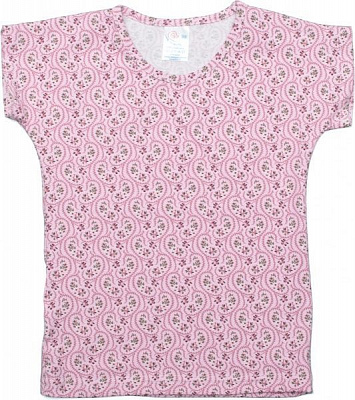 Футболка для дівчаток Україна Ф103 р.116 рожевий із малюнком