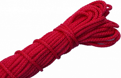 Шнур полипропиленовый планшет 2,5 мм 20 м красный