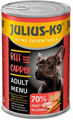 Консерва для усіх порід JULIUSК-9 з яловичиною 1,24 кг
