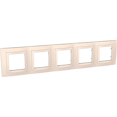 Рамка Unica MGU2.010.25 слоновая кость