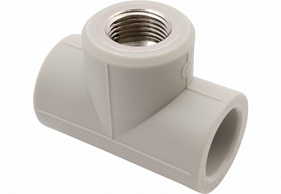 Тройник наружная AlcaPipe с внутренней резьбой PPR grn 25x3/4