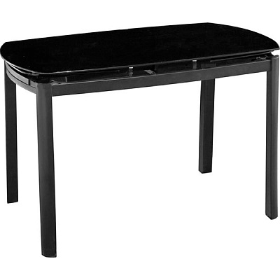 Стіл обідній Валенсія чорний