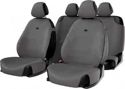 Чехлы-майки для сидений комплект FORUM Carfashion светло-серый
