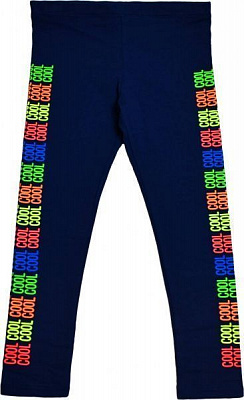 Лосины для девочек Lovetti 7728 р.122 синий 