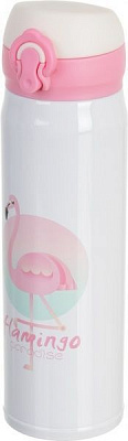 Термочашка Pink Flamingo 420 мл Flamberg