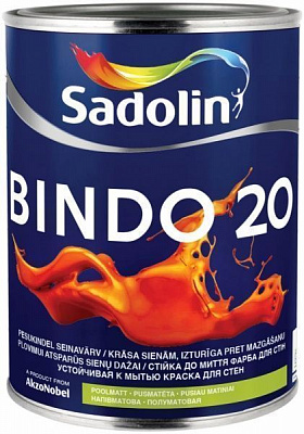 Фарба Sadolin Bindo 20 WO білий 1л