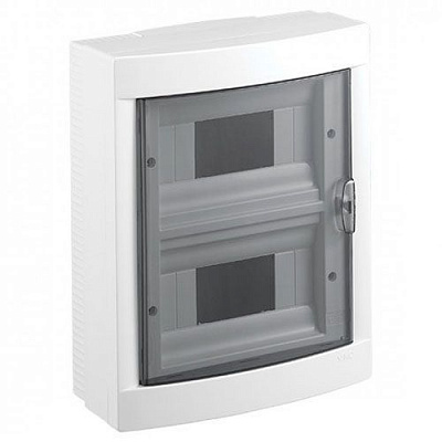 Щит пластиковий з кришкою Viko на 16 автоматів 90912116