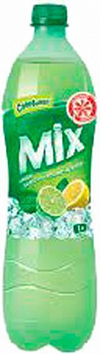 Безалкогольний напій Соковинка Мікс смак Лимона-лайма-м'яти 1 л (4820051241070)