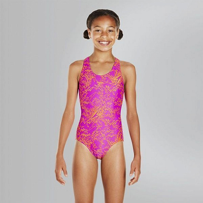 Купальник Speedo Boom Allover Splashback 8-10843C172 р.24 фиолетовый