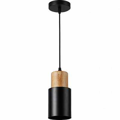 Світильник підвісний Hopfen GZ 1 PD BK 1x40 Вт Е27 чорний