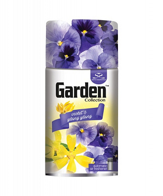 Сменный баллон для автоматического освежителя воздуха Garden Violet Ylang Ylang 260 мл 213 г