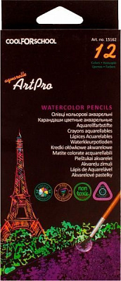 Олівці акварельні Art Pro CF15162 12 шт. Cool For School