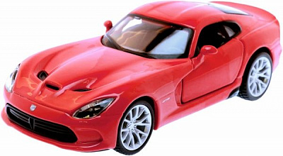 Автомодель Bburago 1:32 Dodge SRT Viper GTS2013 червоний 18-43033