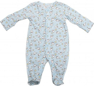 Комбінезон дитячий для хлопчика Фламінго баранці 365-130-3 р.56 мульті