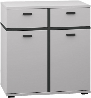 Комод SOKME Космо серый шифер /серый 