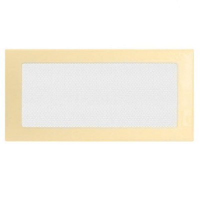 Решітка камінна  4FIRE 17х30 кремова