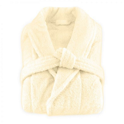 Халат махровий Saffran кімоно р. XL кремовий УХ000002544