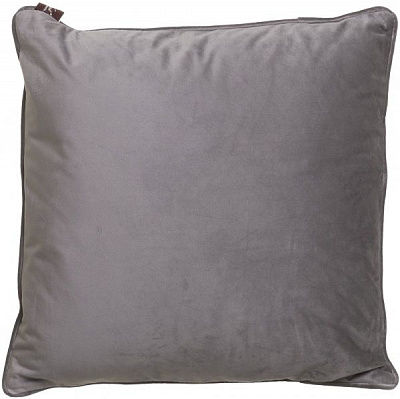 Подушка декоративная Велюр 45x45 см серый La Nuit 