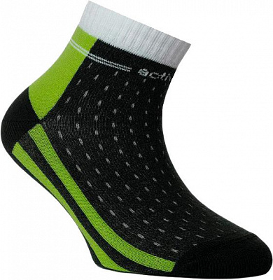 Носки детские Conte-Kids ACTIVE 308 7С-97СП р.14 темно-серый-салатовый 