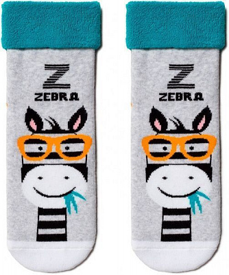 Шкарпетки дитячі Conte-Kids CK SOF-TIKI (з відворотом) 6С-19СП р.16 сірий