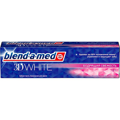 Зубна паста Blend-a-Med 3D White Бадьорлива свіжість 100 мл