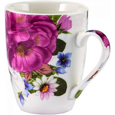 Чашка фарфоровая Summer Flowers 300 мл