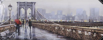 Картина Нью Йорк 60x150 см 