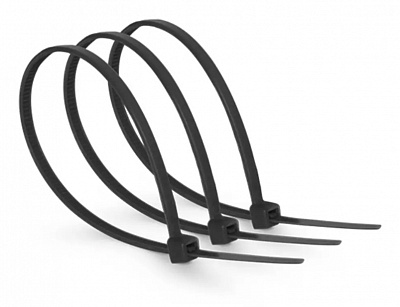 Стяжка кабельна Profix 250х5 мм 100 шт. 2505CT-BK чорний