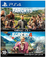 Гра Sony Комплект «Far Cry 4» + «Far Cry 5» [PS4, Russian version]