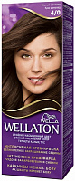 Крем-краска для волос Wella Wellaton №4/0 темный шоколад 110 мл