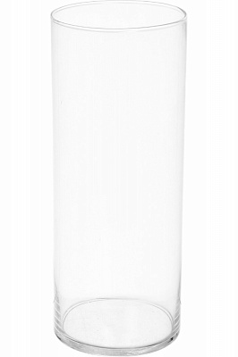Ваза стеклянная Wrzesniak Glassworks циліндр 30 см прозрачная 17-699