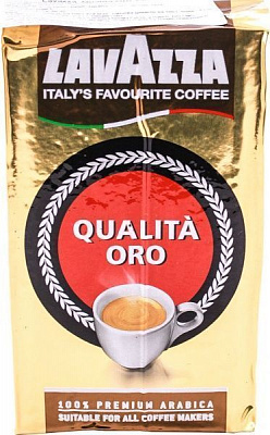 Кофе молотый Lavazza Qualita Oro 250 г (8000070019911) 8000070019911 