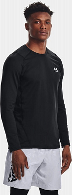 Футболка Under Armour UA CG Armour Fitted Crew 1366068-001 р.XL черный