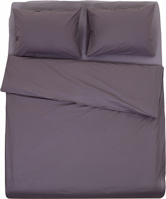 Комплект постельного белья Моно 2 серый La Nuit 