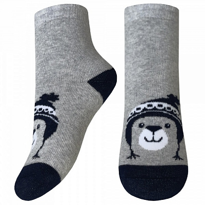 Носки детские унисекс Легка хода 9283 р. 14–16 серый меланж 