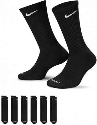 Шкарпетки Nike NIKE EVERYDAY PLUS CUSHIONED SX6897-010 р.38-42 чорний