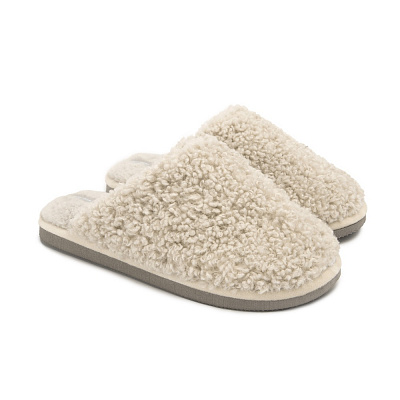 Тапки домашние Twins HS-OZ меховые curly р.38/39 молочный