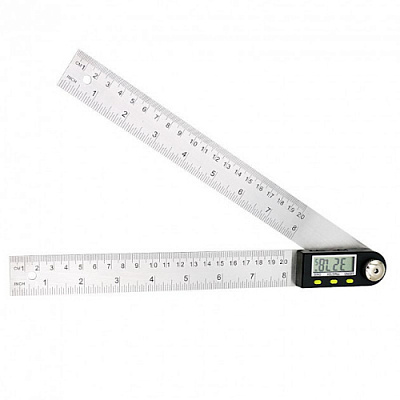 Кутомір PROTESTER з лінійкою 300 мм 5422-300