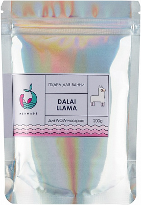 Пудра для ванны (цветная) Mermade Dalai Llama