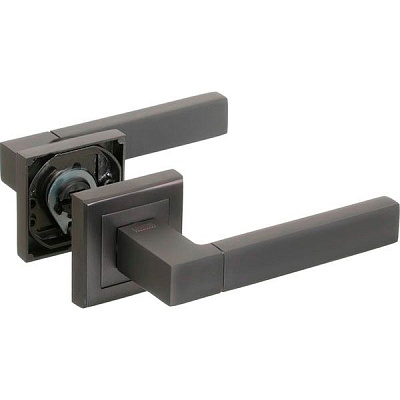 Ручка на розетці A-2004 без замикання матовий антрацит