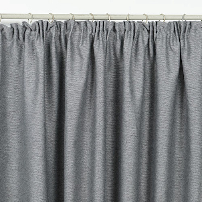 Штора Блекаут Харрис сірий 150х270 см 174193 Текстиль-Контакт