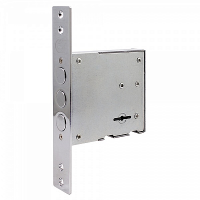 Дверний замок вхідний Comit Art.CТ30.01 полірований хром